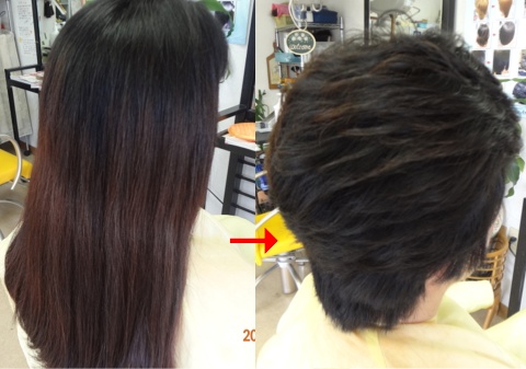 ミコノスイオンカールでイメージチェンジ・ショートヘアに!