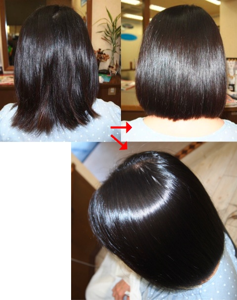 ミコノス縮毛矯正!港南区ヘアープレイスコルク